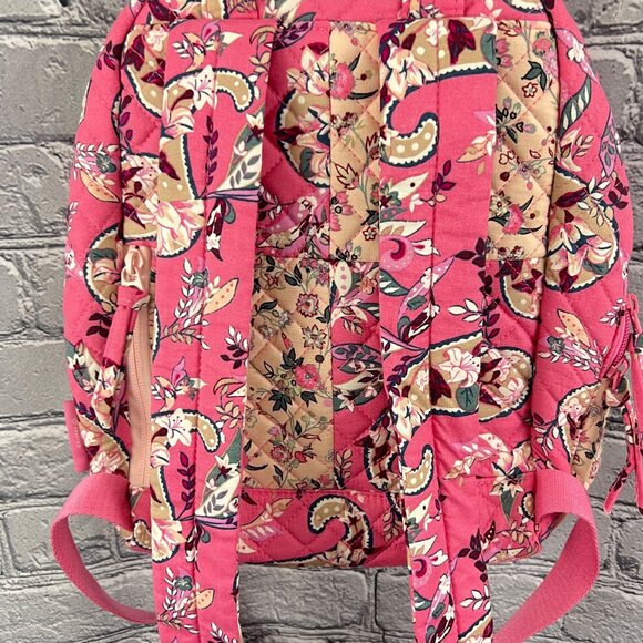 Vera Bradley Botanical Paisley Pink Totepack Backpack - Picture 4 of 6